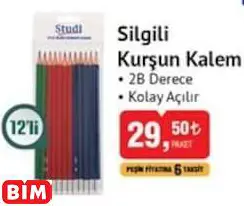 STUDİ SİLGİLİ KURŞUN KALEM STUDİ SİLGİLİ KURŞUN KALEM